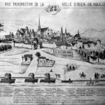 Ville d'Agen en 1648
