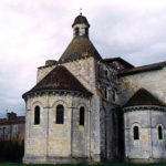Vue nord-ouest de l'église de Moirax