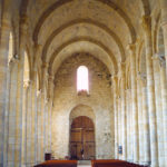 Nef de l'église de Moirax vers l'ouest